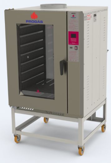 Forno Turbo A Gas  8 Assadeiras Progas Prp-8000