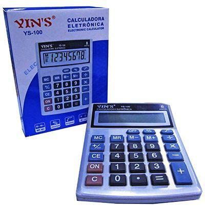 Calculadora digital 8 dígitos ys-1800A Yins