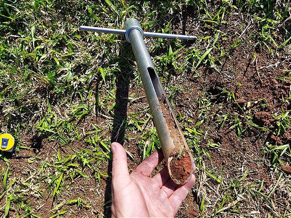 T. Sonda 100 cm Sh40.(Solo compactado- cascalhado  3.200KPa )