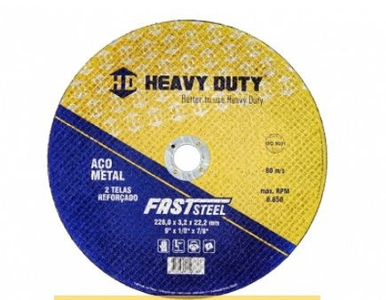 Disco Corte Ferro 41/2x 1/8x 7/8 Heavy Duty
