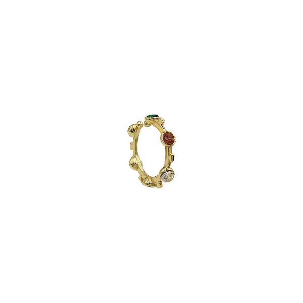 ARGOLA PIERCING DOM DOURADO PALONE