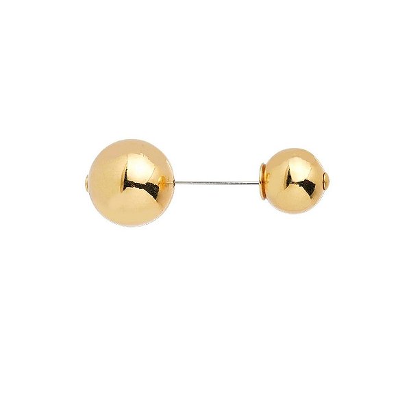 BROCHE ALFINETE BOLA METAL DOURADO