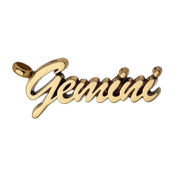 PINGENTE SIGNO GÊMEOS