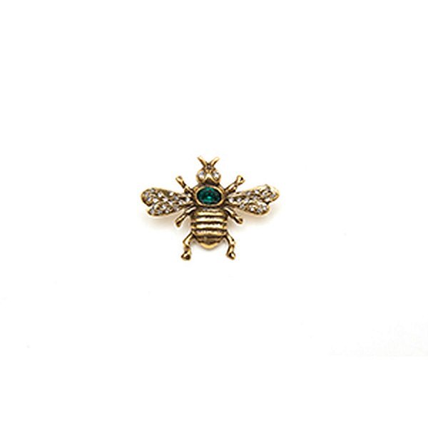 BOTTON ABELHA MENOR DOURADO