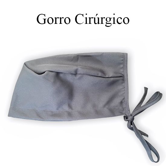 Gorro Cirúrgico Cinza Chumbo - Uniblu