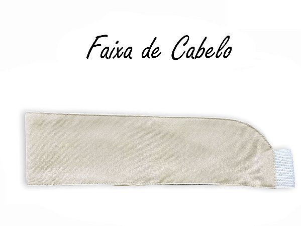 Faixa de Cabelo Cor- Areia Uniblu