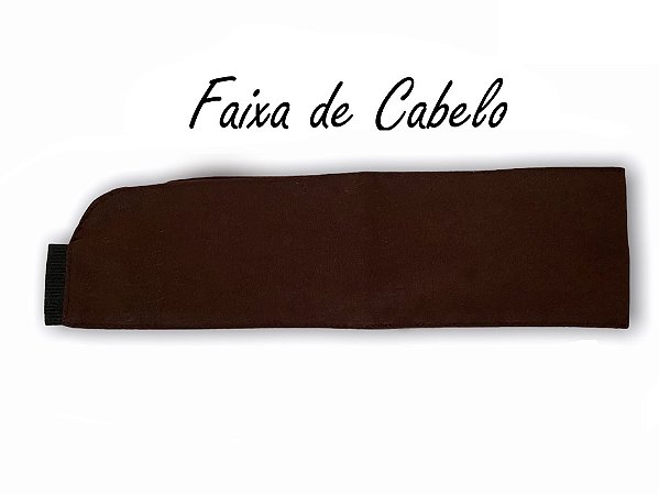 Faixa de Cabelo - Marrom Café- Uniblu