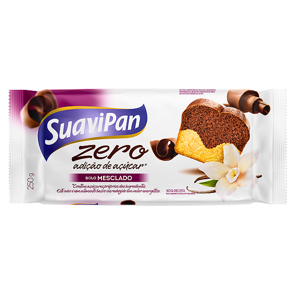 Bolo Zero Açúcar - Mesclado