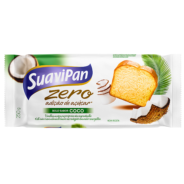 Bolo Zero Açúcar - Coco