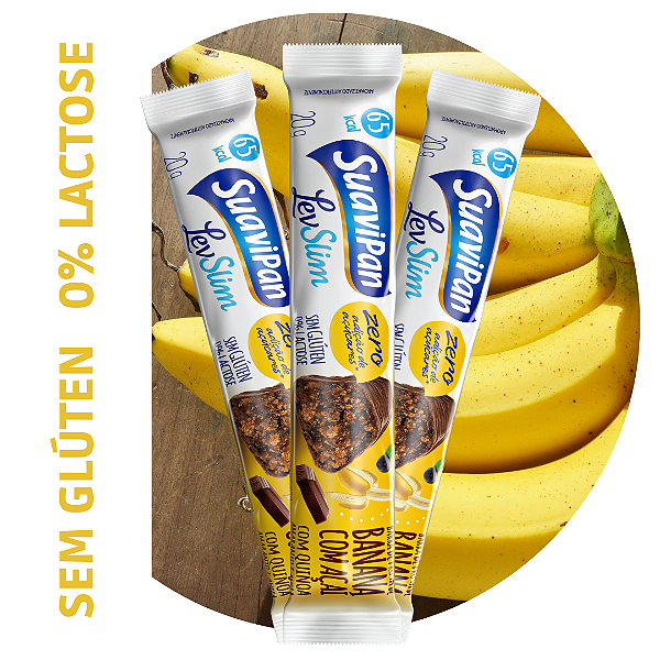 Kit 24 Barrinhas de Frutas Zero Açúcar - Banana com Açaí