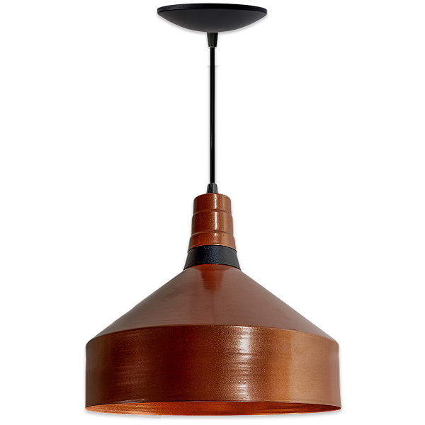 Luminária Pendente Vieira Cobre - Design Moderno e Versátil | Ilustre Lar