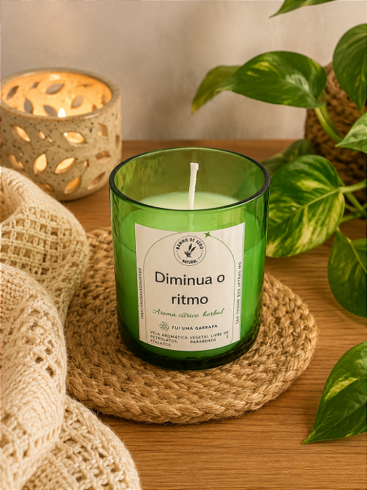 Vela Aromática Diminua a Ritmo