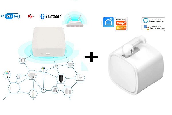 Fingerbot - robô inteligente + Gateway multimodo