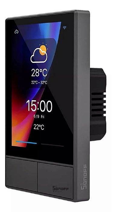 Interruptor painel Sonoff NS 4x2 Touch  Alexa Google Home