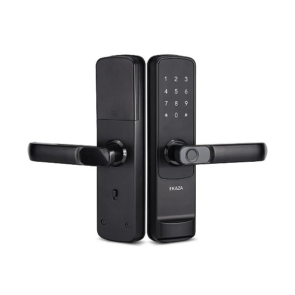 Fechadura Digital Biometrica WiFi -EKASA / TUYA COMPATÍVEL