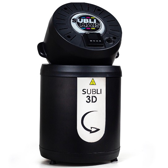 Prensa Térmica Subli Mais 3D para sublimação - 220v