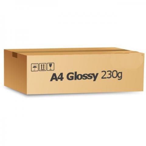 Caixa de Papel Fotográfico Glossy 230g A4 (1000 folhas)