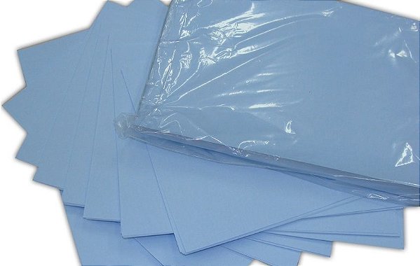 Papel Sublimático A4 Fundo Azul Tratado - Pacote com 100 folhas