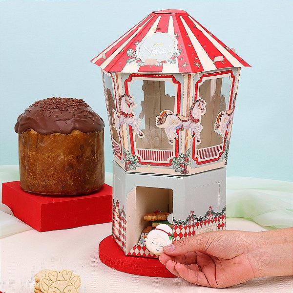 CAIXA CARROSSEL NATAL JANGO