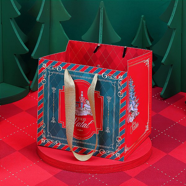 SACOLA PEQUENA NATAL JANGO