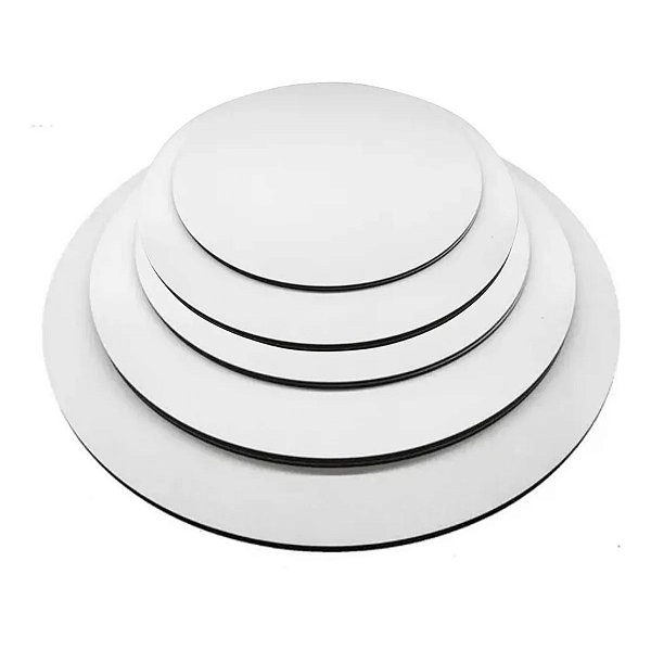 PRATO REDONDO LISO MDF UAU CRIAÇÕES