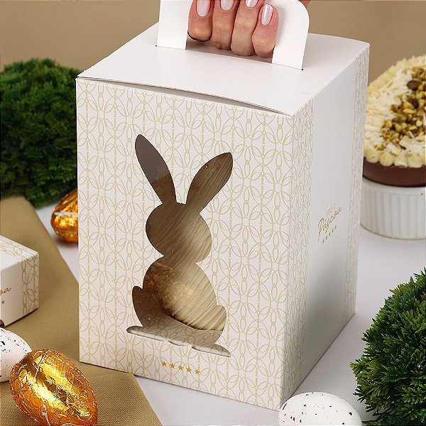 CAIXA OVO EM PE COM VISOR PAZ JANGO