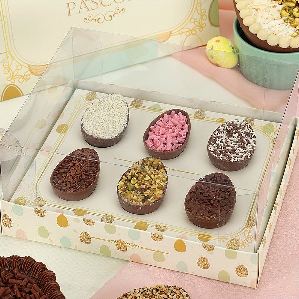 CAIXA 6 MINI OVOS 50GR ACONCHEGO JANGO