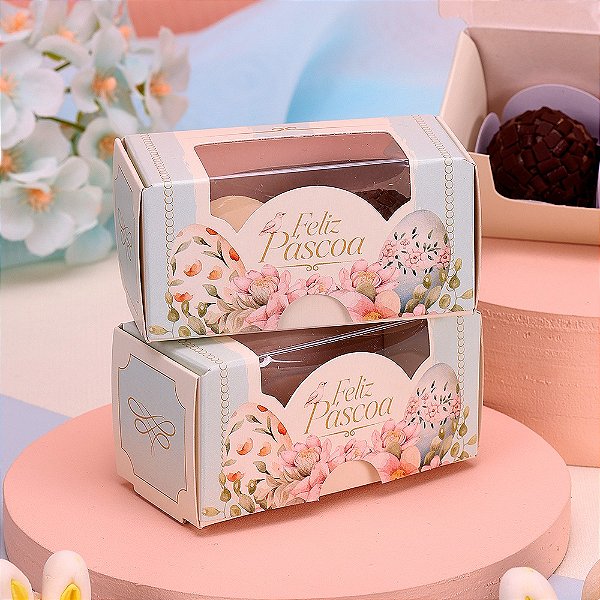 CAIXA PARA 2 DOCES COM VISOR SUBLIME JANGO