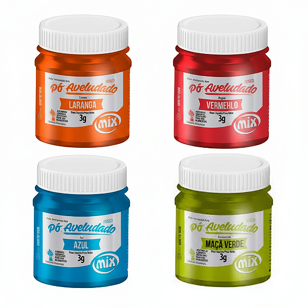 PO AVELUDADO FOSCO 3GR MIX