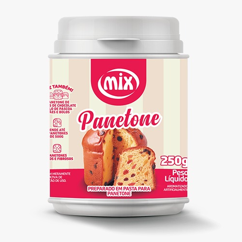 PREPARADO PARA PANETONE EM PASTA MIX 250GR