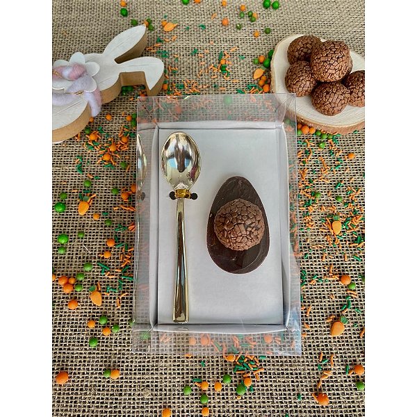 CAIXA OVO DE COLHER 50GR BRANCA MAX PAPER