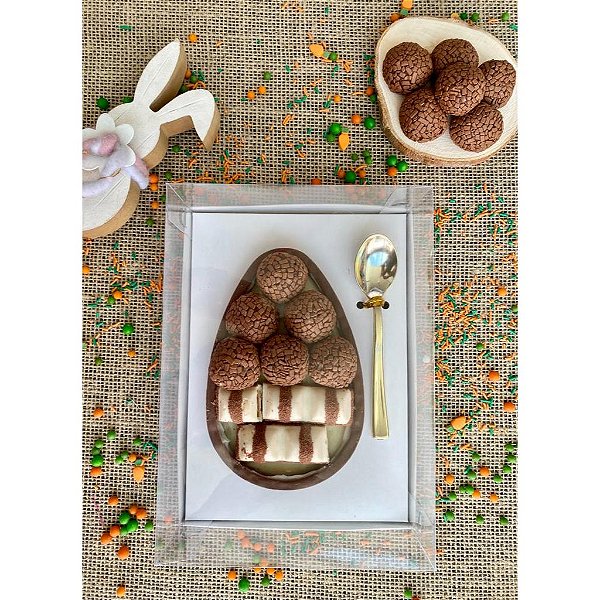 CAIXA OVO DE COLHER 350GR BRANCA MAX PAPER