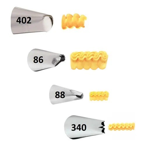 BICOS DE CONFEITAR BABADO