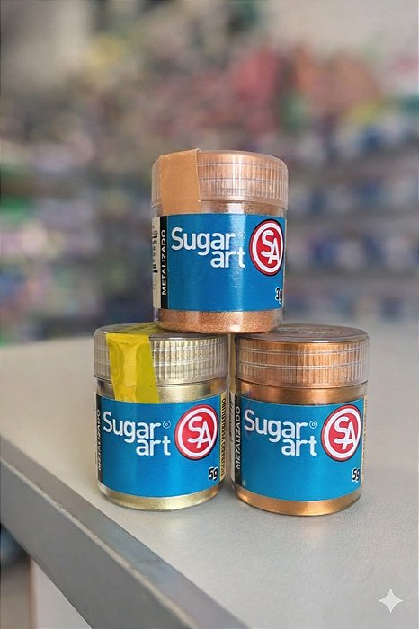 PÓ PARA DECORAÇÃO SUGAR ART