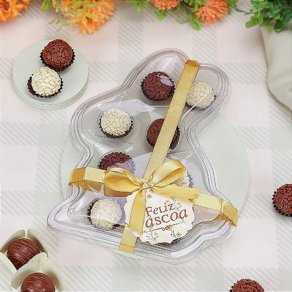 BLISTER COELHO PARA 8 BOMBONS UN JANGO