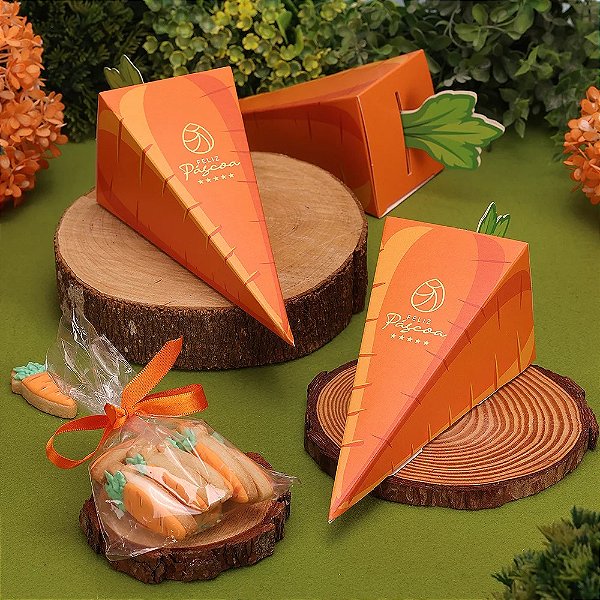 EMBALAGEM PARA CONE TRUFADO CENOURA UN JANGO