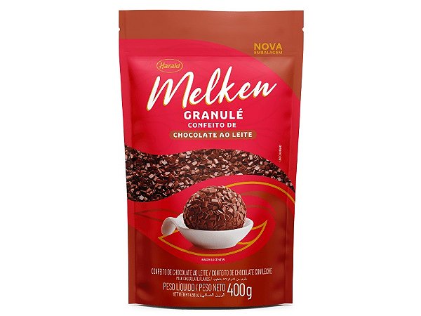 GRANULÉ MELKEN CHOCOLATE AO LEITE 400GR HARALD