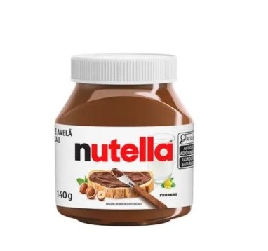 CREME DE AVELÃ NUTELLA FERRERO 140GR