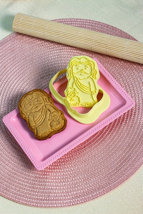 CORTADOR COM CARIMBO JESUS E OVELHINHA BLUESTAR