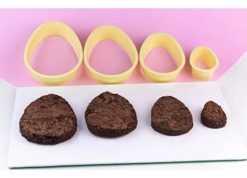 KIT CORTADOR BROWNIE OVO PCT/4UN BLUESTAR