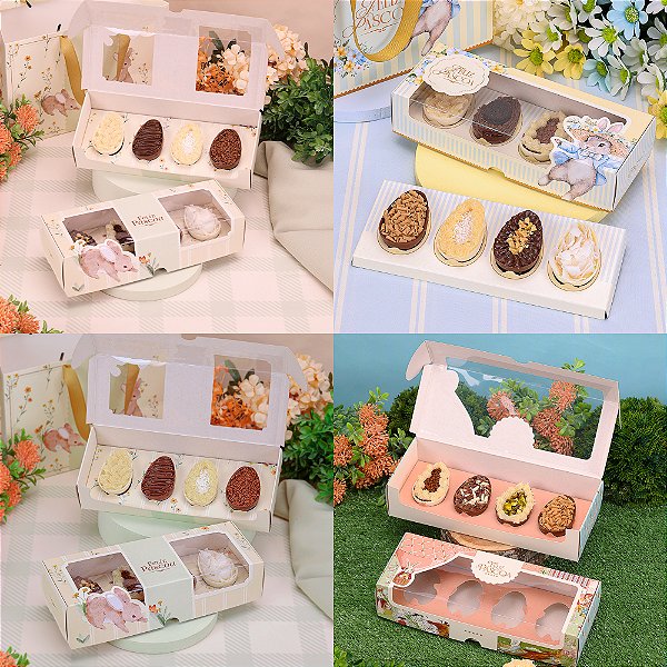 CAIXA COM VISOR 4 MINI OVOS 50GR UN JANGO