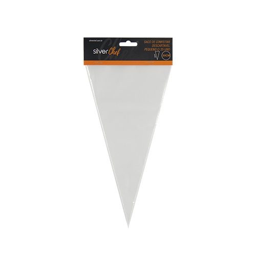 SACO CONFEITAR DESCARTÁVEL PCT/25UN SILVER CHEF