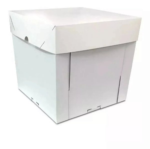 CAIXA PARA BOLO BRANCA ULTRAFEST