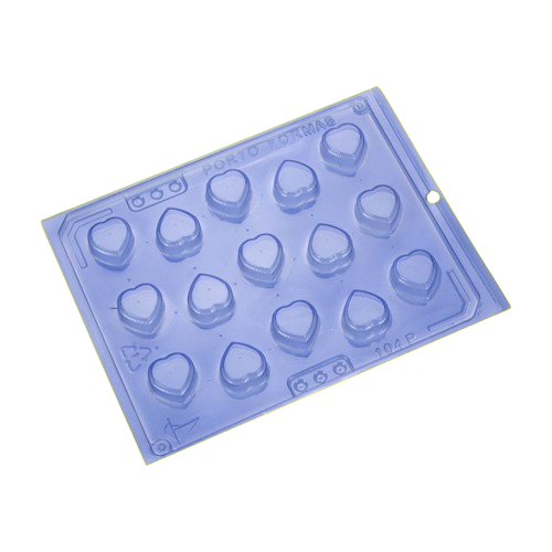 FORMA ACETATO 104 CORAÇAO PONTEADO PORTO FORMAS