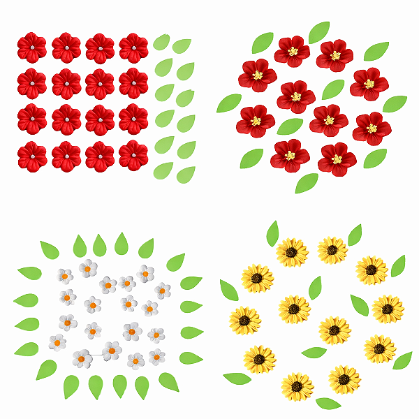 CONFEITOS DE AÇÚCAR FLORES JADY CONFEITOS