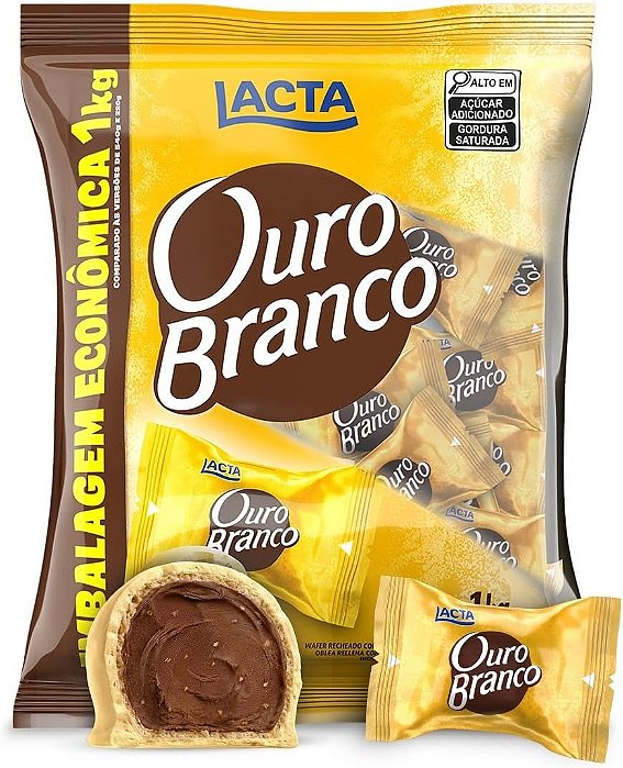 BOMBOM OURO BRANCO 1KG