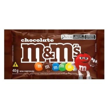 CHOCOLATE M&M AO LEITE 40GR