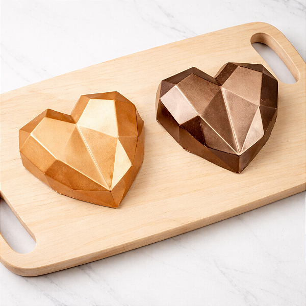 FORMA ESPECIAL 9837 CORAÇÃO LAPIDADO 200GR