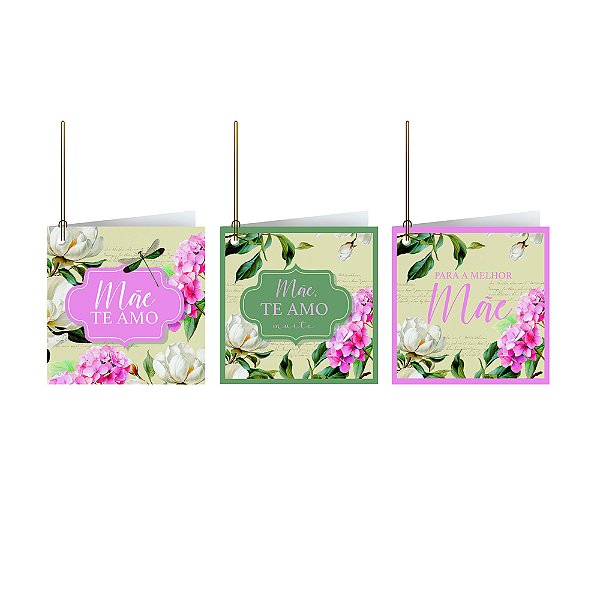 CARTÃO DE PRESENTE DIA DAS MÃES C/3UN CROMUS