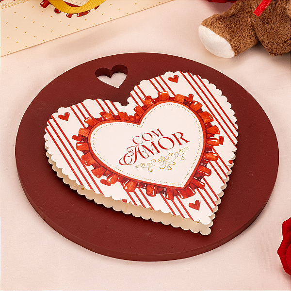 CAIXA CORAÇÃO BARRINHA DOLCE AMORE JANGO